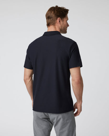 Ace Polo Men's Black Polo Clothing - Vuori