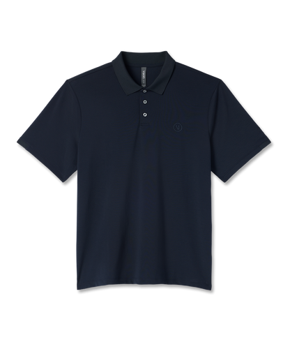 Men's Short Sleeve Gamepoint Polo 2.0 Ink - Non Tipped - Vuori