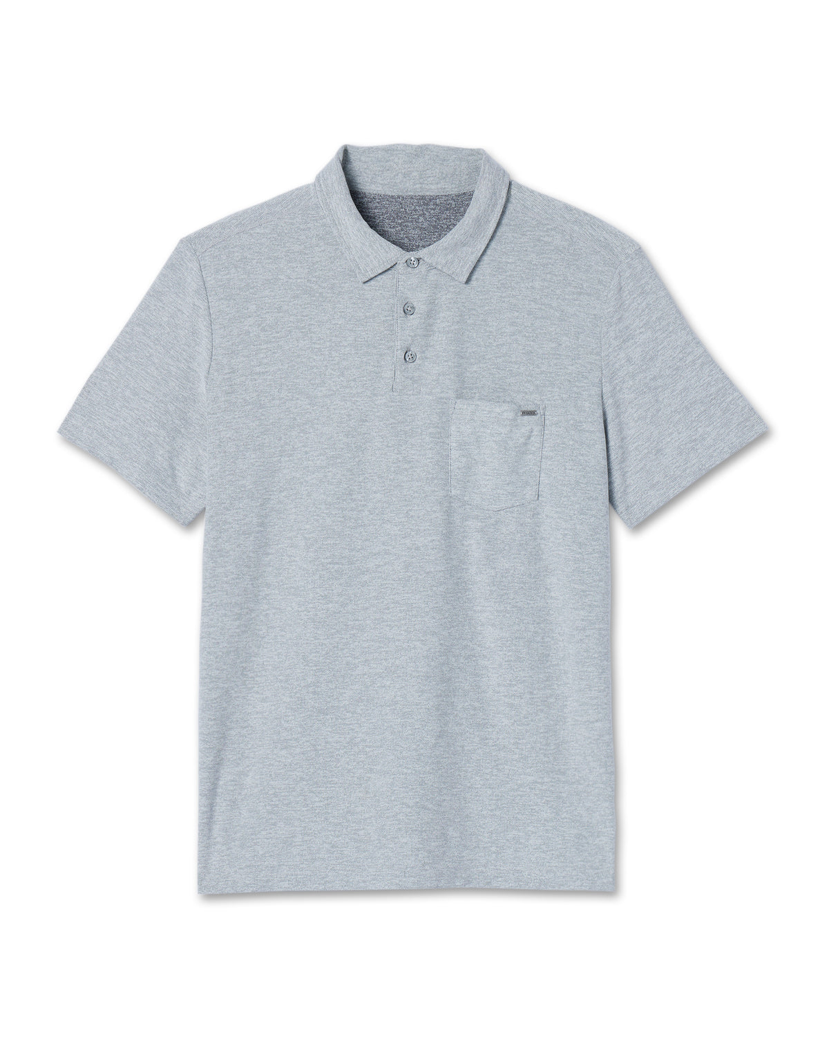 Ace Polo Men's Light Grey Polo - Vuori