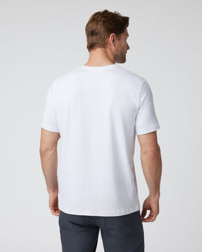 Short Sleeve Ever Henley Men's White Henley T Shirt - Vuori