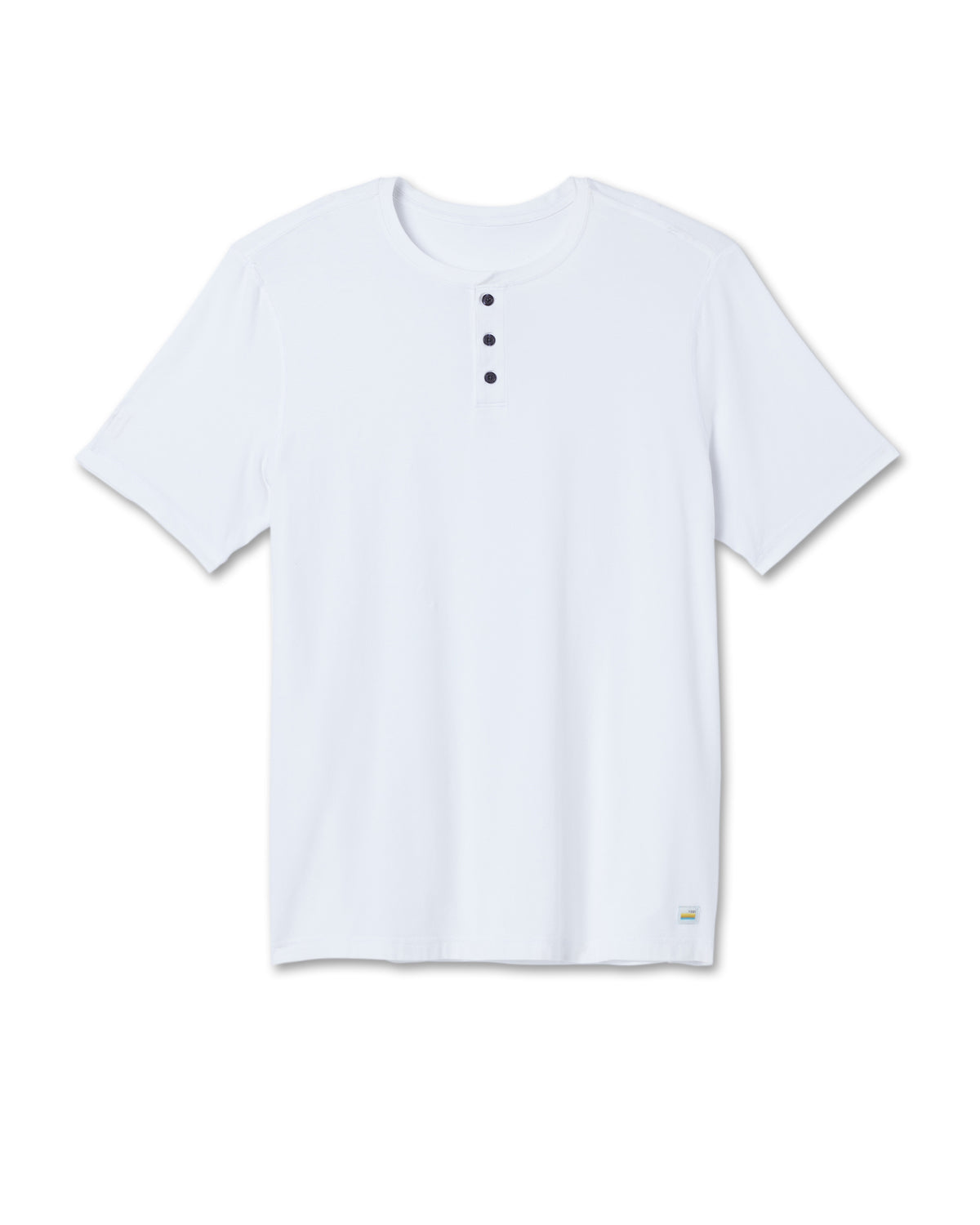Short Sleeve Ever Henley Men's White Henley T Shirt - Vuori