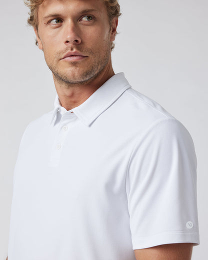 Gamepoint Polo Men's White Tennis Shirt - Vuori
