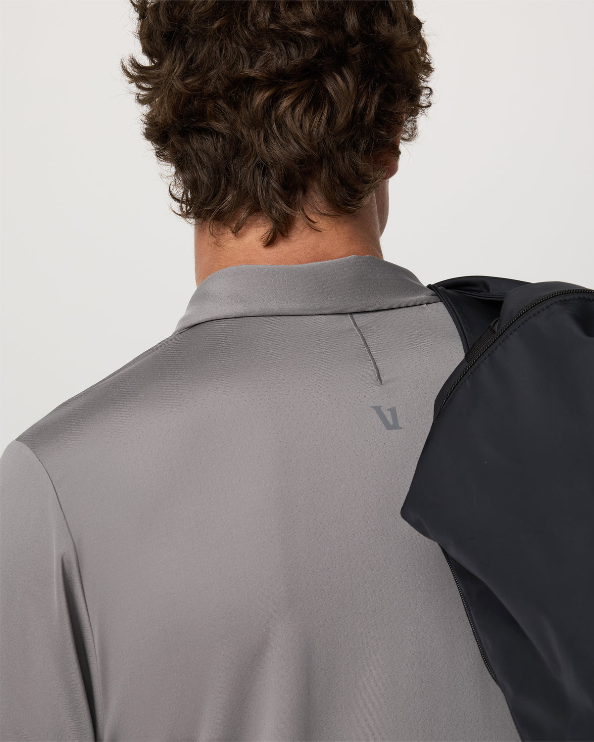 Short Sleeve Viewpoint Polo 2.0 Men's Cavern Grey Shirt - Vuori