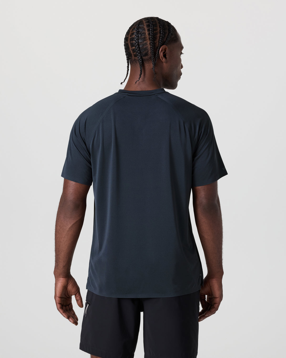 Short Sleeve Viewpoint Henley Navy - Vuori
