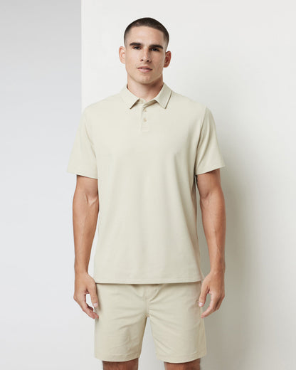 Gamepoint Polo Men's Cashew Tennis Polo - Vuori