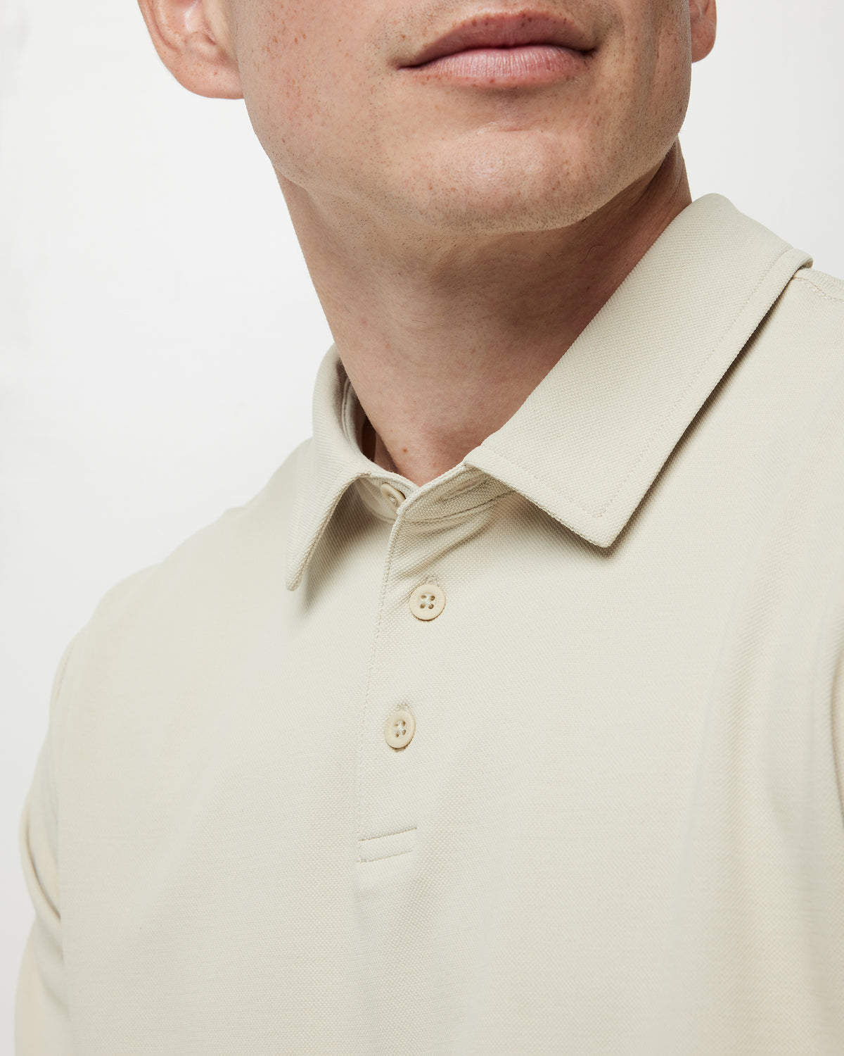 Gamepoint Polo Men's Cashew Tennis Polo - Vuori