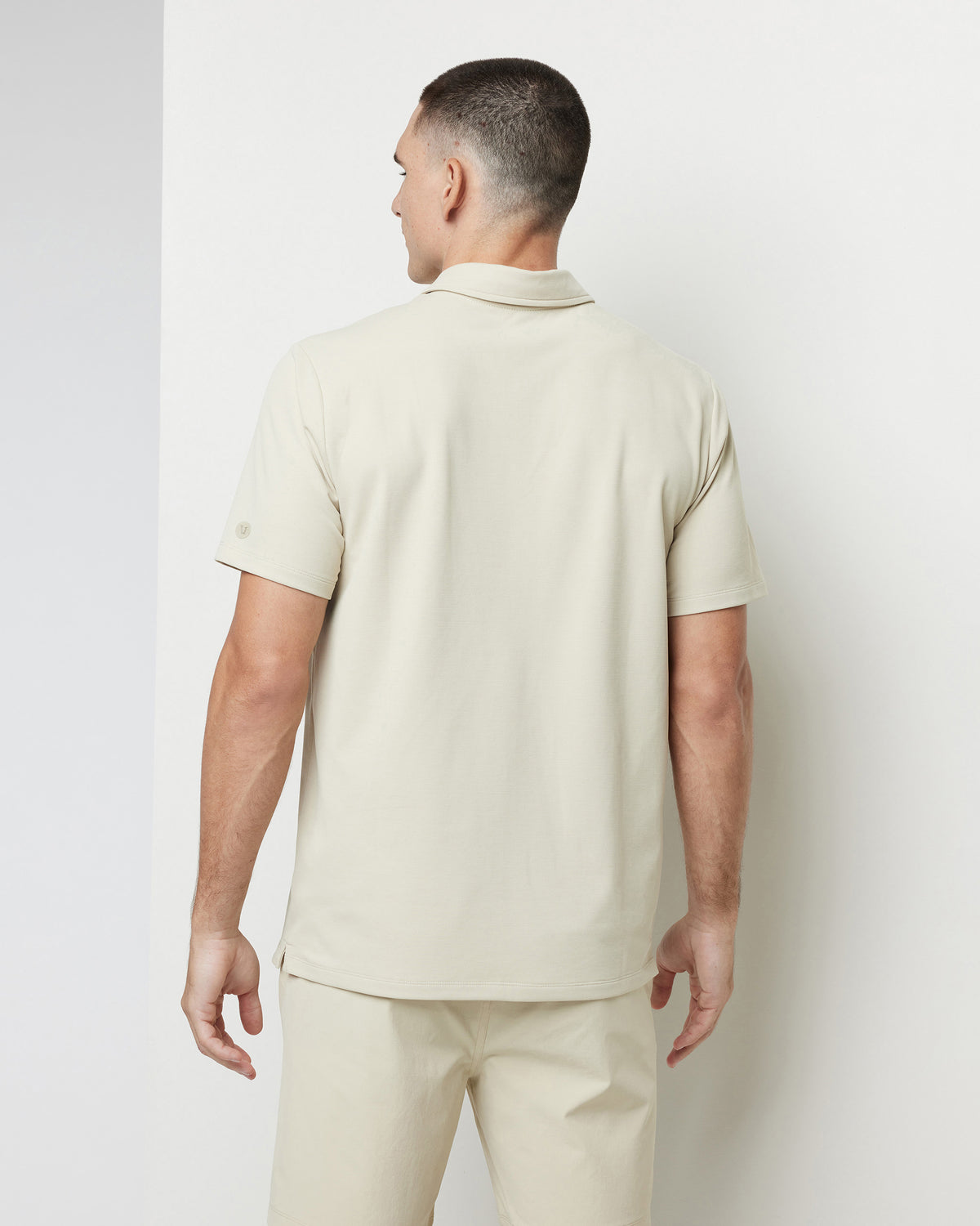 Gamepoint Polo Men's Cashew Tennis Polo - Vuori