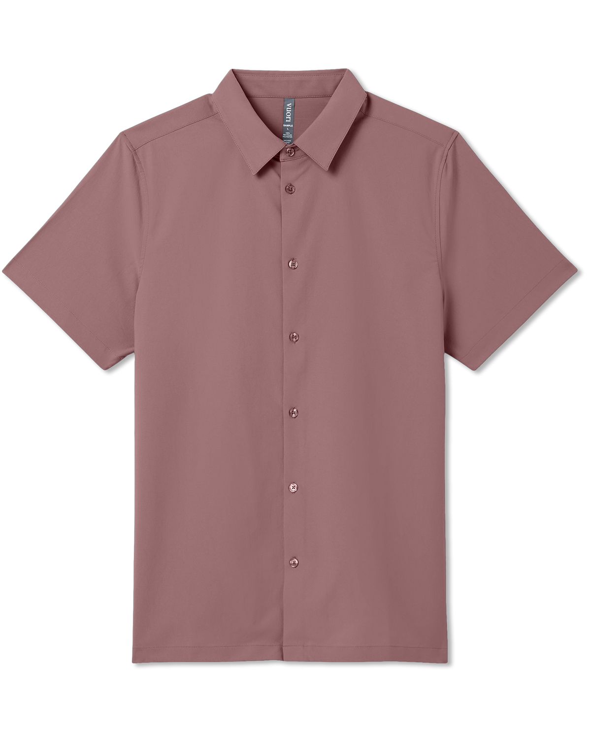 Short Sleeve Manhattan Button Down Men's Adobe Shirt - Vuori