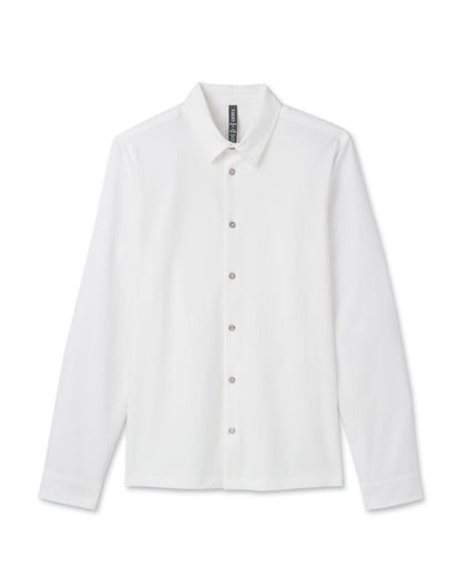 Long Sleeve Manhattan Button Down Men's White Shirt - Vuori