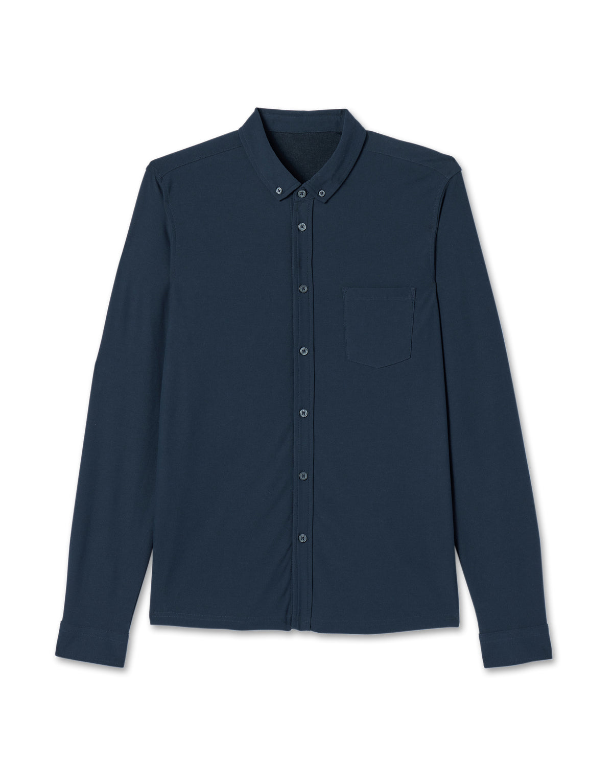 Long Sleeve Ace Button-Down Ink - Vuori