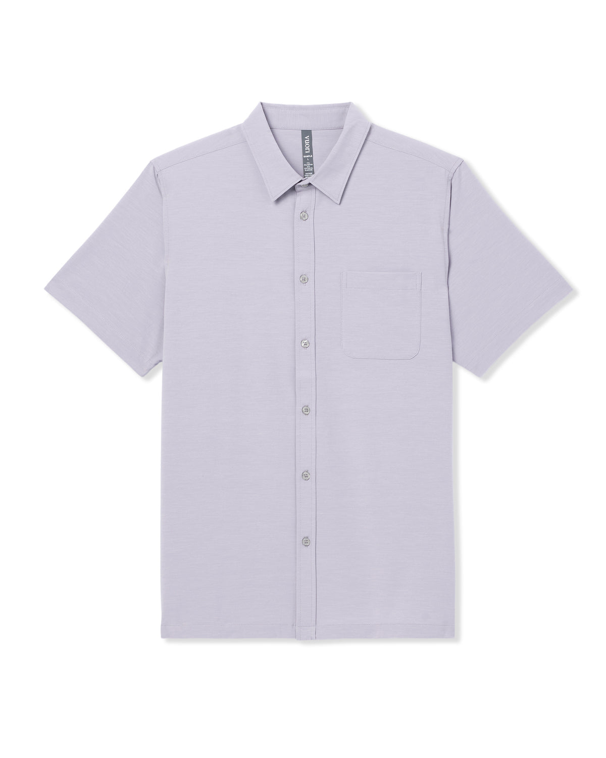 Short Sleeve Bridge Button Down Men's Cinder Shirt - Vuori