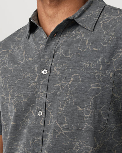 Short Sleeve Bridge Button Down Men's Root Shirt - Vuori