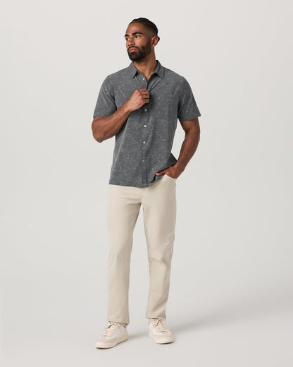 Short Sleeve Bridge Button Down Men's Root Shirt - Vuori