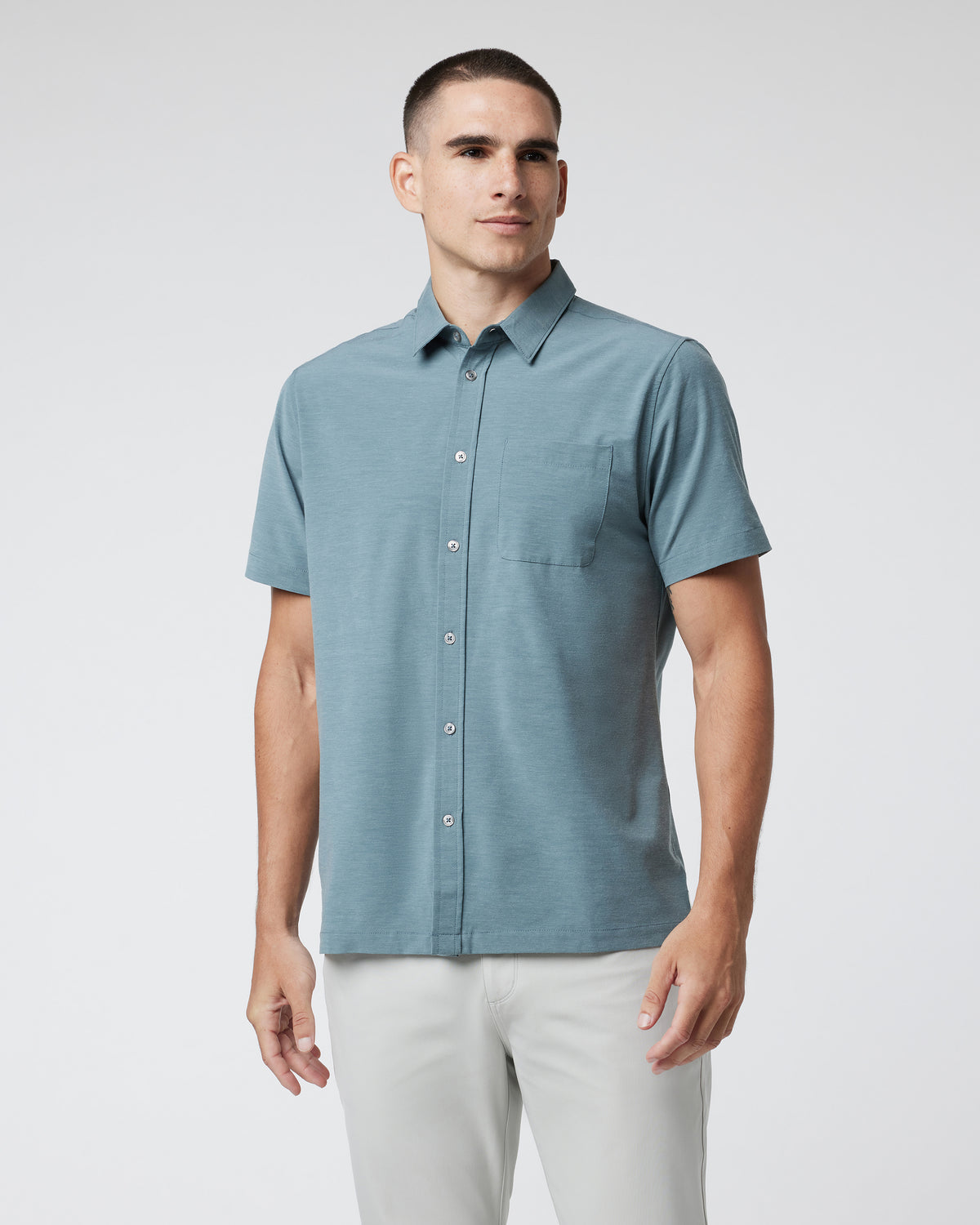Short Sleeve Bridge Button Down Kashmir - Vuori