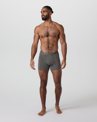 Lifestyle Boxer Brief Dark Pewter - Vuori