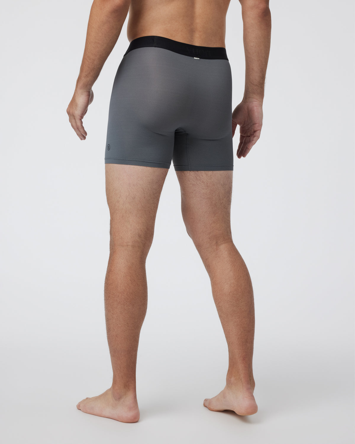 V1 Boxer Brief Men's Charcoal Grey Boxer Briefs - Vuori
