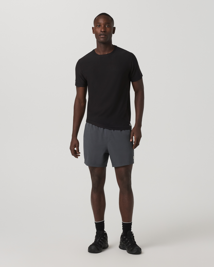 Strato Tech Tee Men's Black Quick Dry T Shirt - Vuori