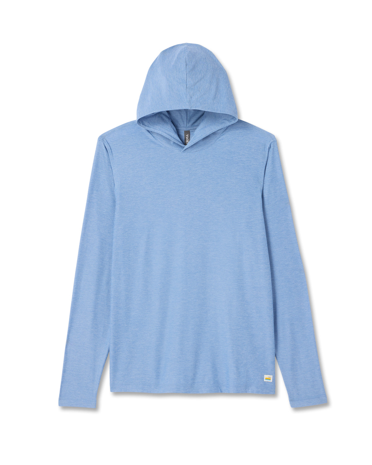 Strato Tech Hoodie Men's Isle Blue Heather Hoodie - Vuori