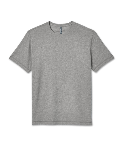 Strato Tech Tee Heather Grey Men's Tech Shirt - Vuori