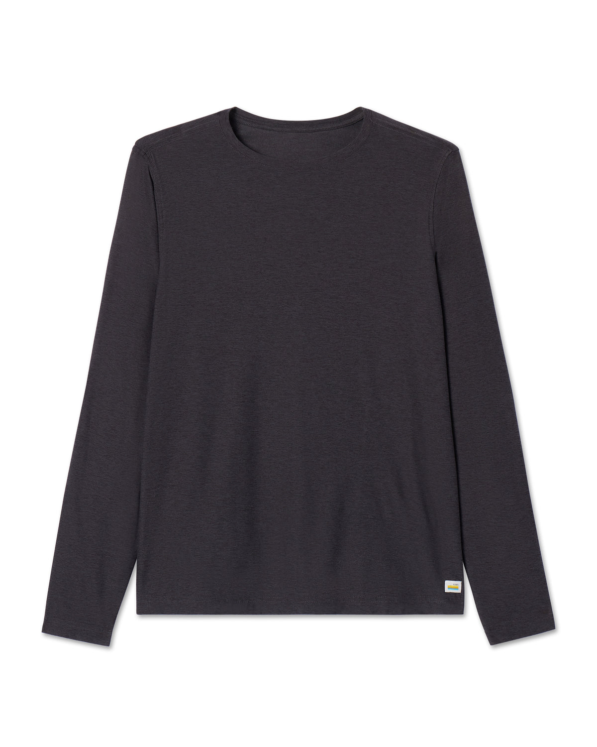Long-Sleeve Strato Tech Tee Men's Charcoal Shirt - Vuori