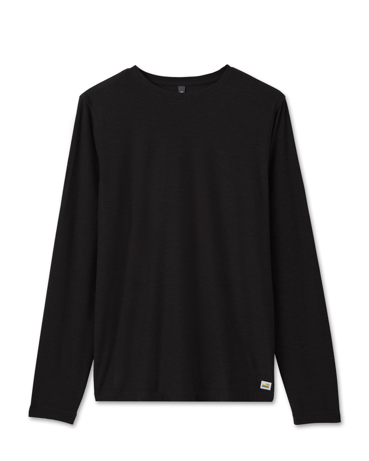 Long Sleeve Strato Tech Tee Men's Black Shirt - Vuori