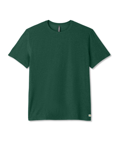 Strato Tech Tee Men's Viridian Heather Performance Shirt - Vuori