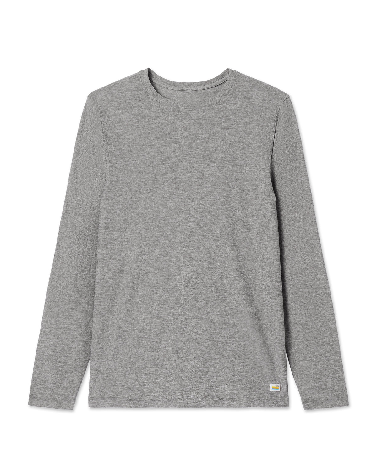 Long-Sleeve Strato Tech Tee Heather Grey Shirt - Vuori