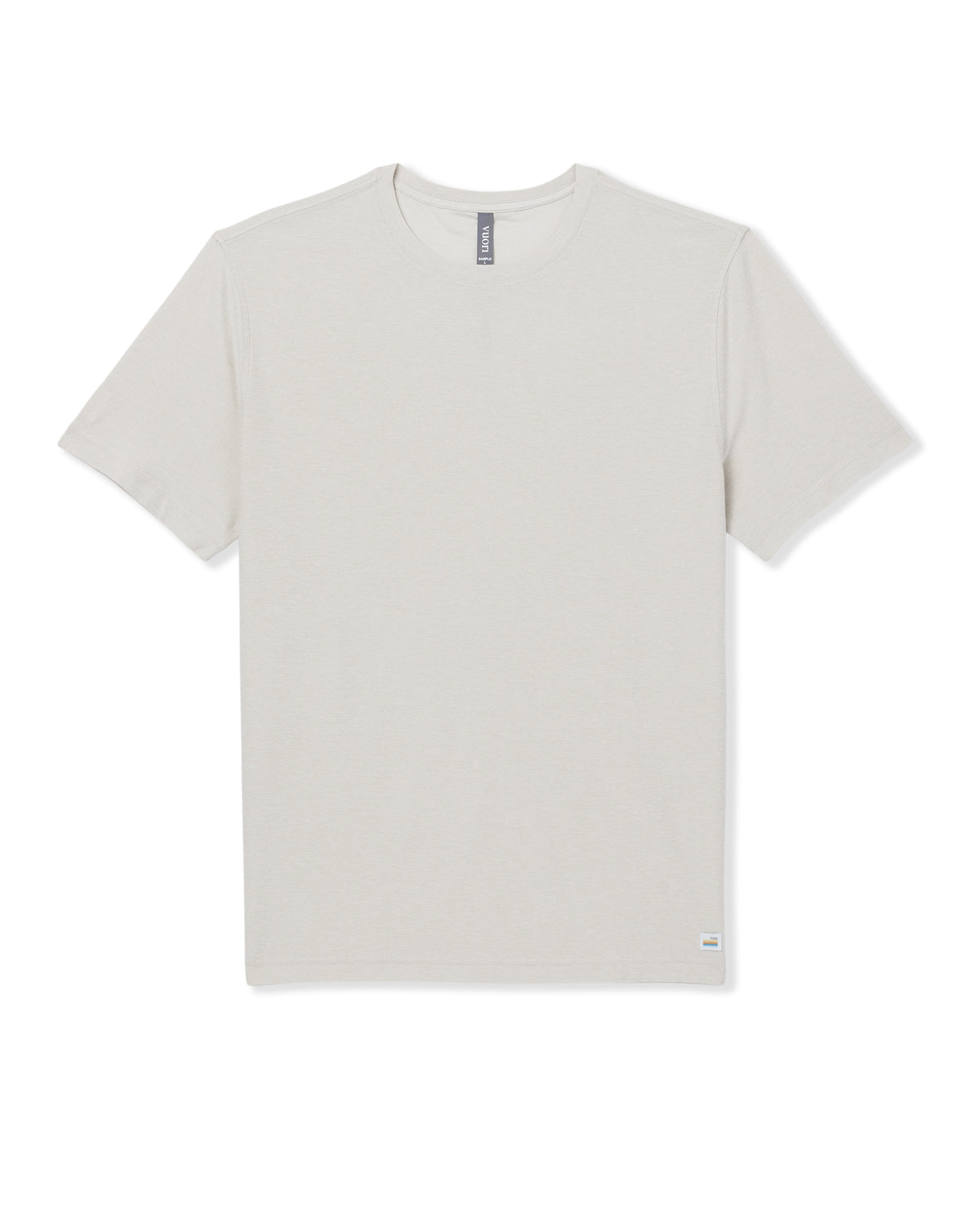 Strato Tech Tee Men's Mushroom Heather T-Shirt - Vuori