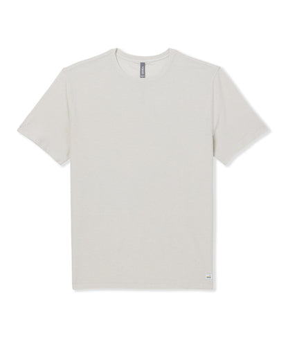 Strato Tech Tee Men's Mushroom Heather T-Shirt - Vuori