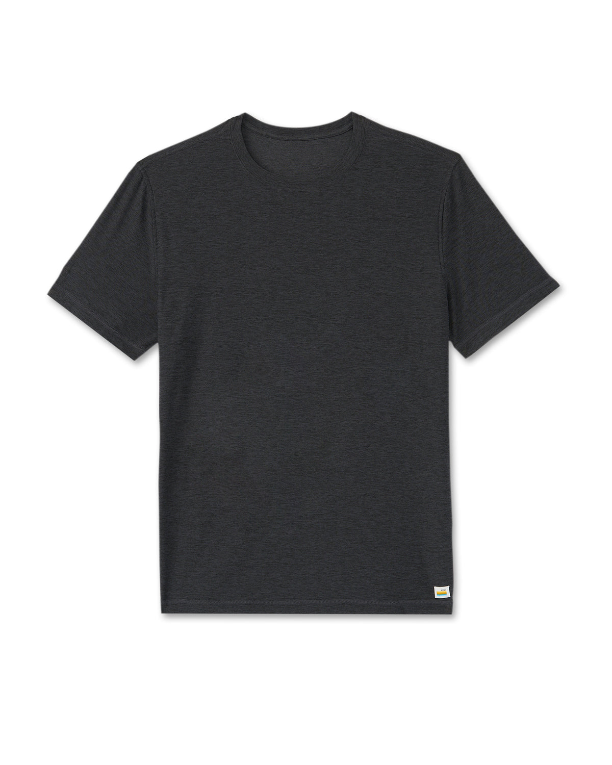 Strato Tech Tee Men's Charcoal Moisture Wicking Shirt - Vuori