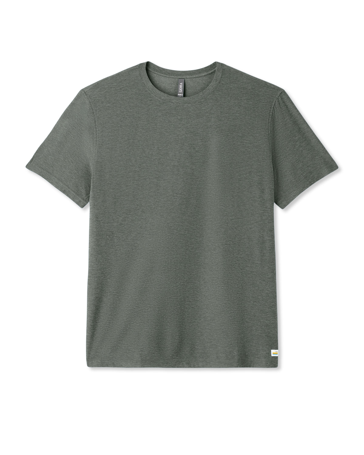 Strato Tech Tee Men's River Rock Heather T-Shirt - Vuori