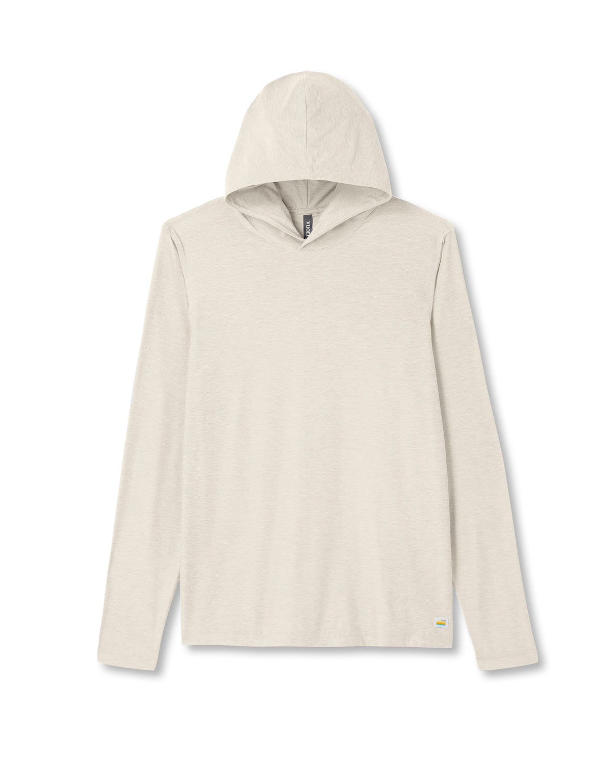 Strato Tech Hoodie Men's Mushroom Heather Hoodie - Vuori
