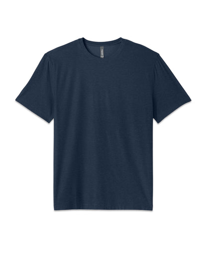 Men's Short Sleeve Strato Tee - Relaxed Fit Navy Heather - Vuori
