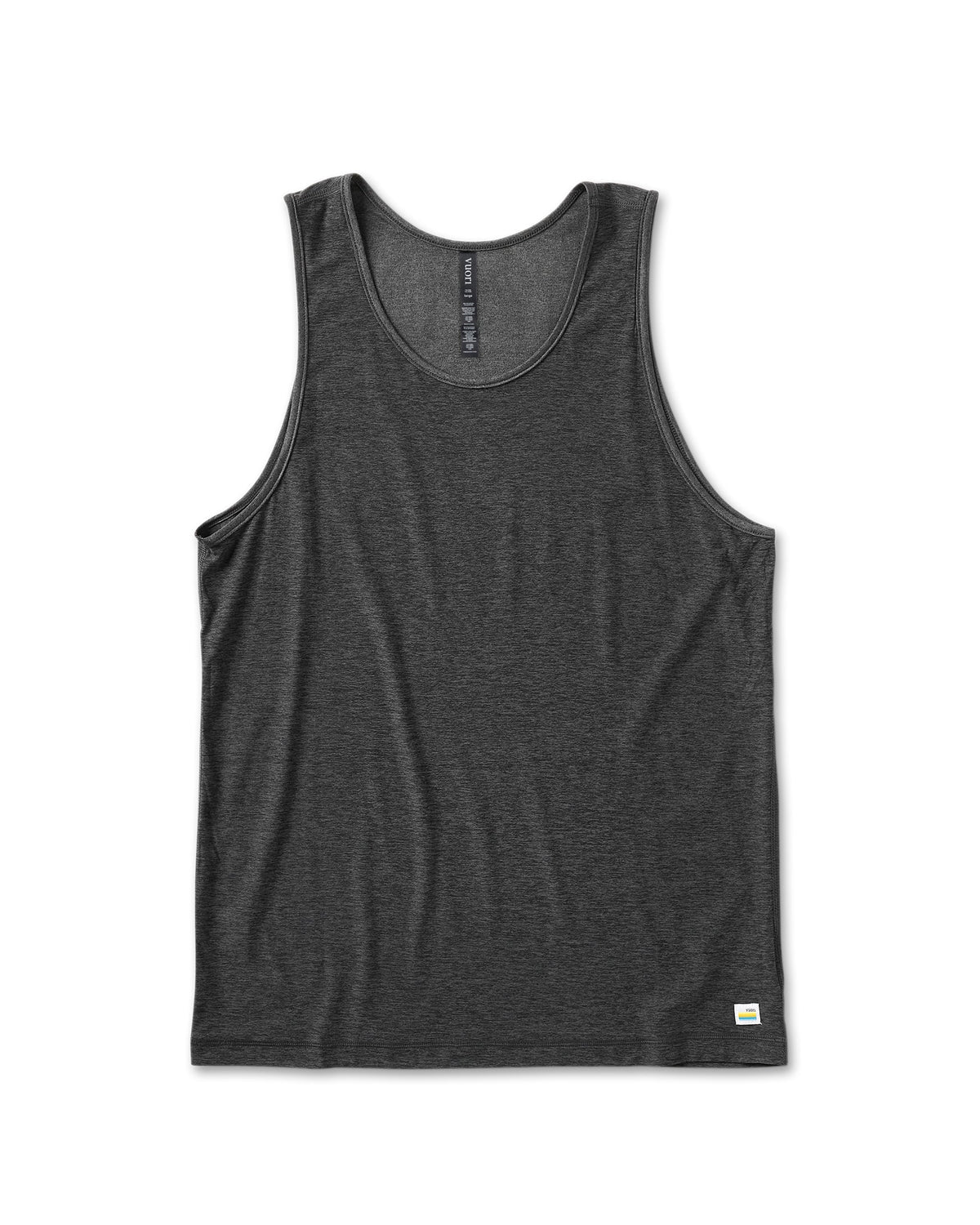Strato Tech Tank Charcoal Heather - Vuori