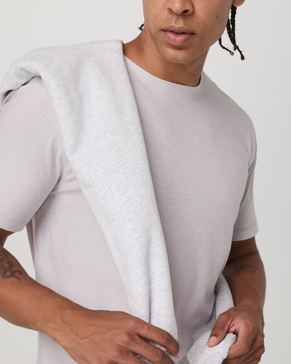 Strato Tech Tee Men's Thistle Heather Performance Shirt - Vuori