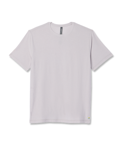 Strato Tech Tee Men's Thistle Heather Performance Shirt - Vuori