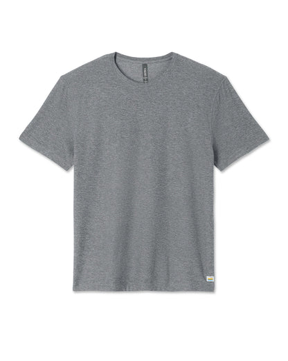 Short Sleeve Strato Tech Tee - Relaxed Fit Heather Grey - Vuori
