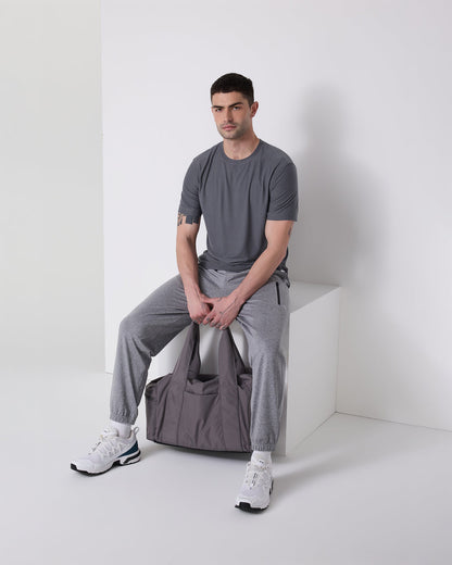 Strato Tech Tee Men's Moonlight Workout Shirt - Vuori