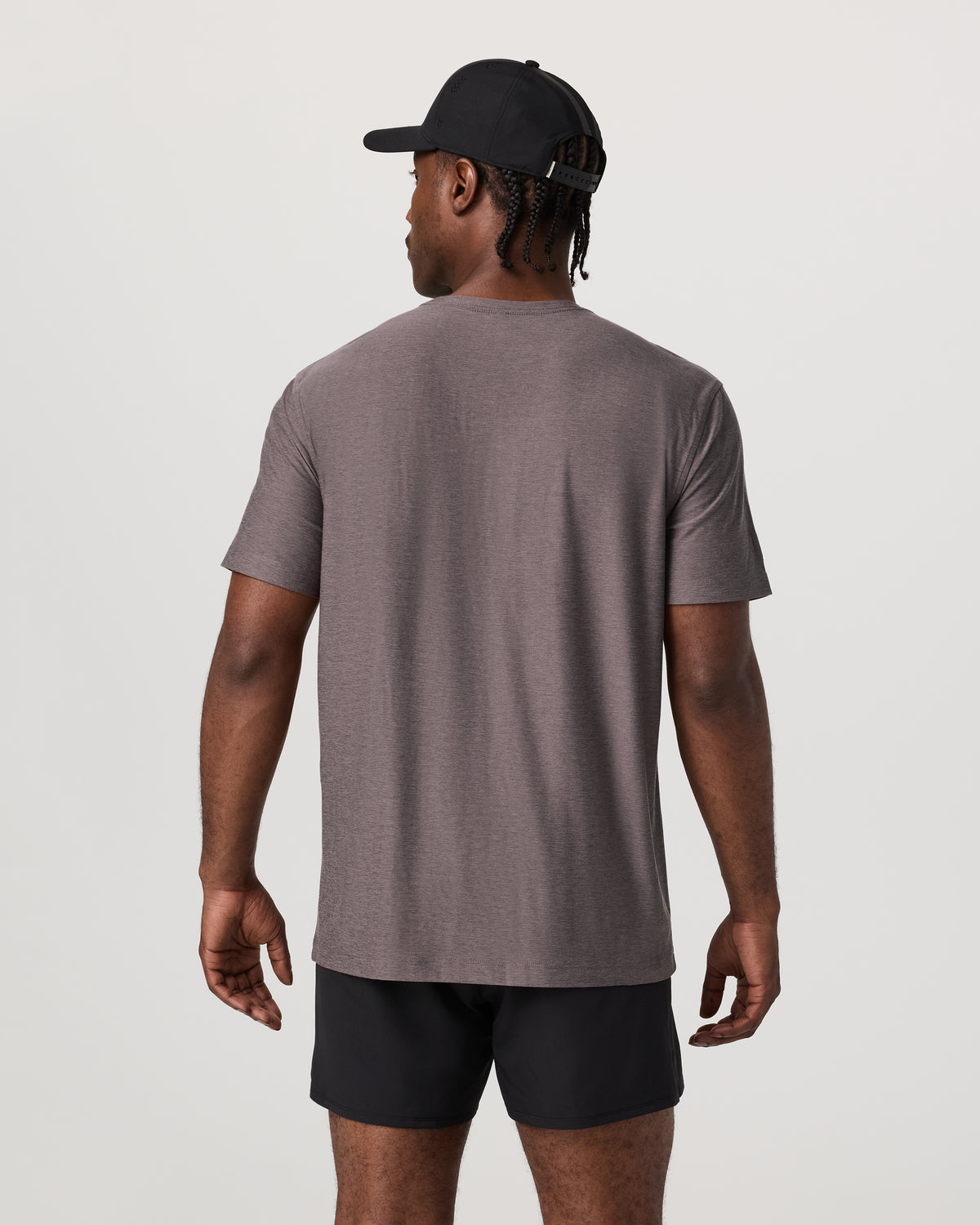 Men's Short Sleeve Strato Tee - Relaxed Fit Huckleberry - Vuori