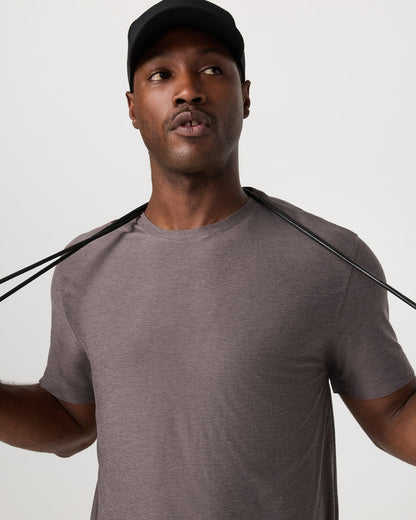 Men's Short Sleeve Strato Tee - Relaxed Fit Huckleberry - Vuori
