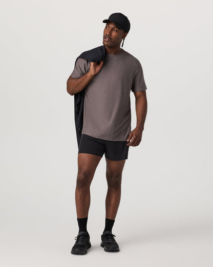 Men's Short Sleeve Strato Tee - Relaxed Fit Huckleberry - Vuori