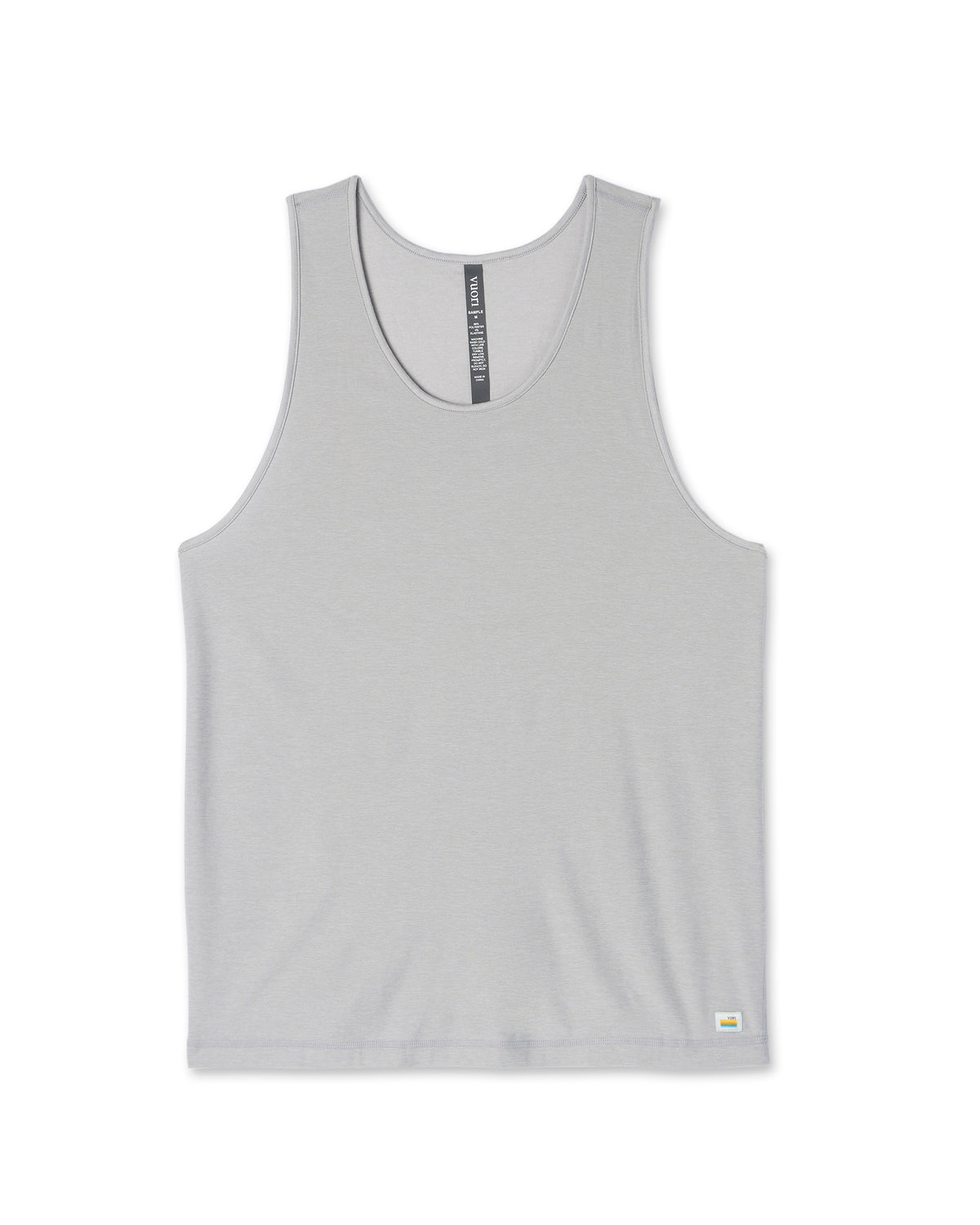 Strato Tech Tank Men's Platinum Heather Tank - Vuori