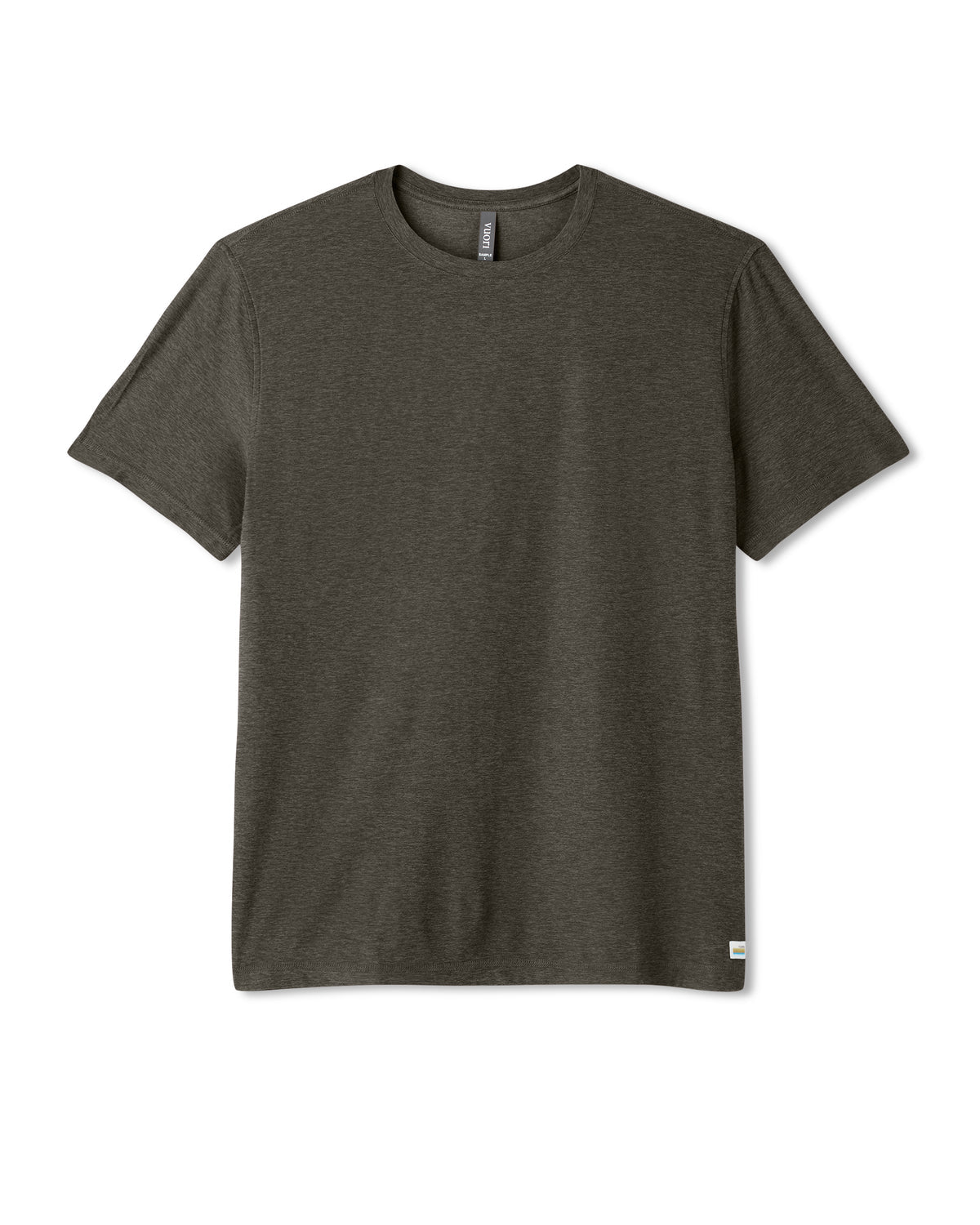 Strato Tech Tee Men's Dark Oregano Heather T-Shirt - Vuori