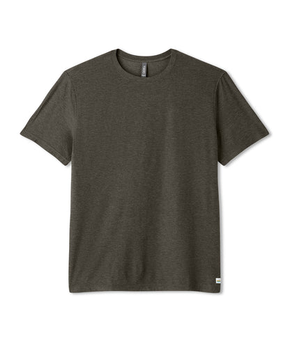 Strato Tech Tee Men's Dark Oregano Heather T-Shirt - Vuori