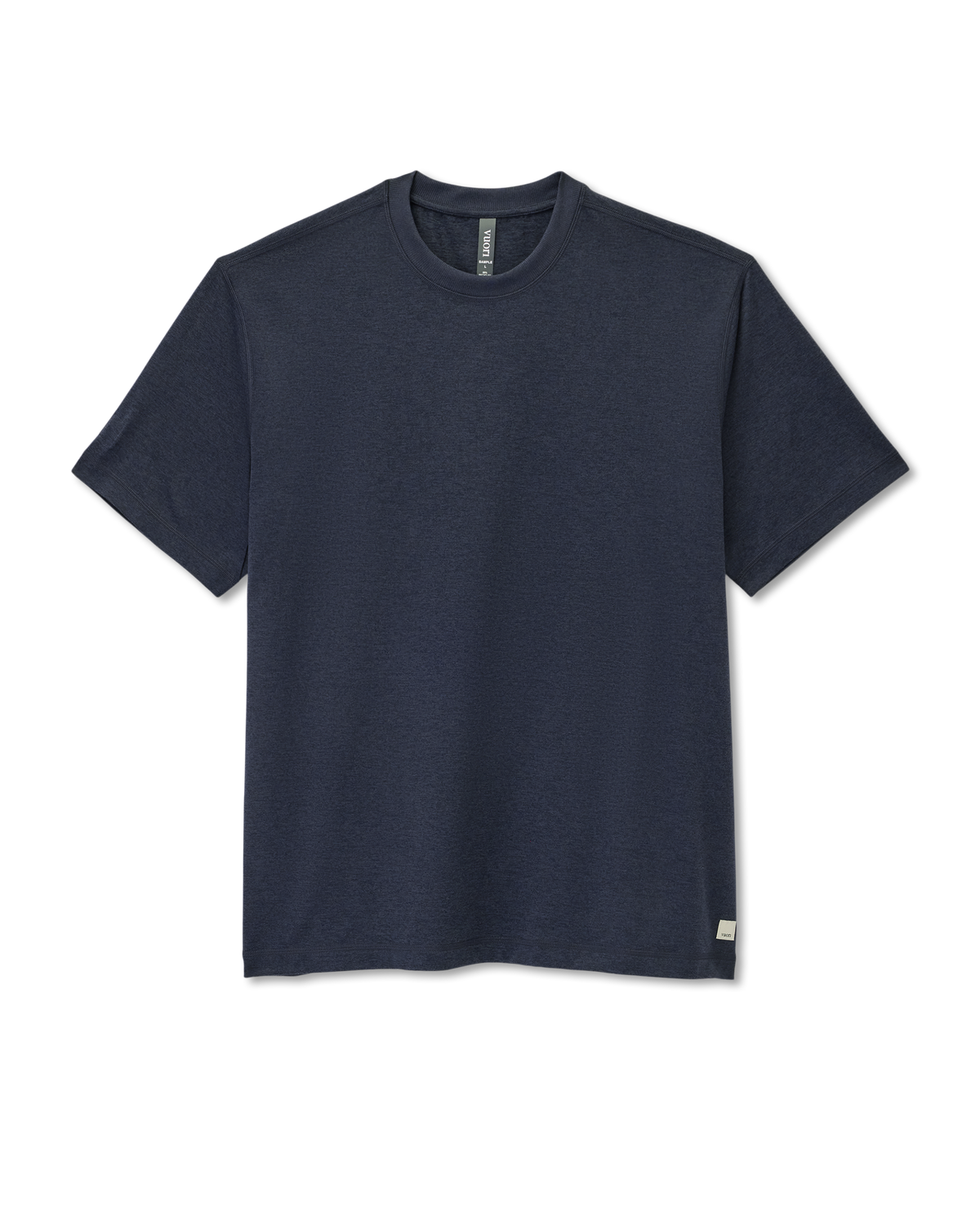 Short Sleeve Ponto Tee - Relaxed Fit Midnight Heather - Vuori