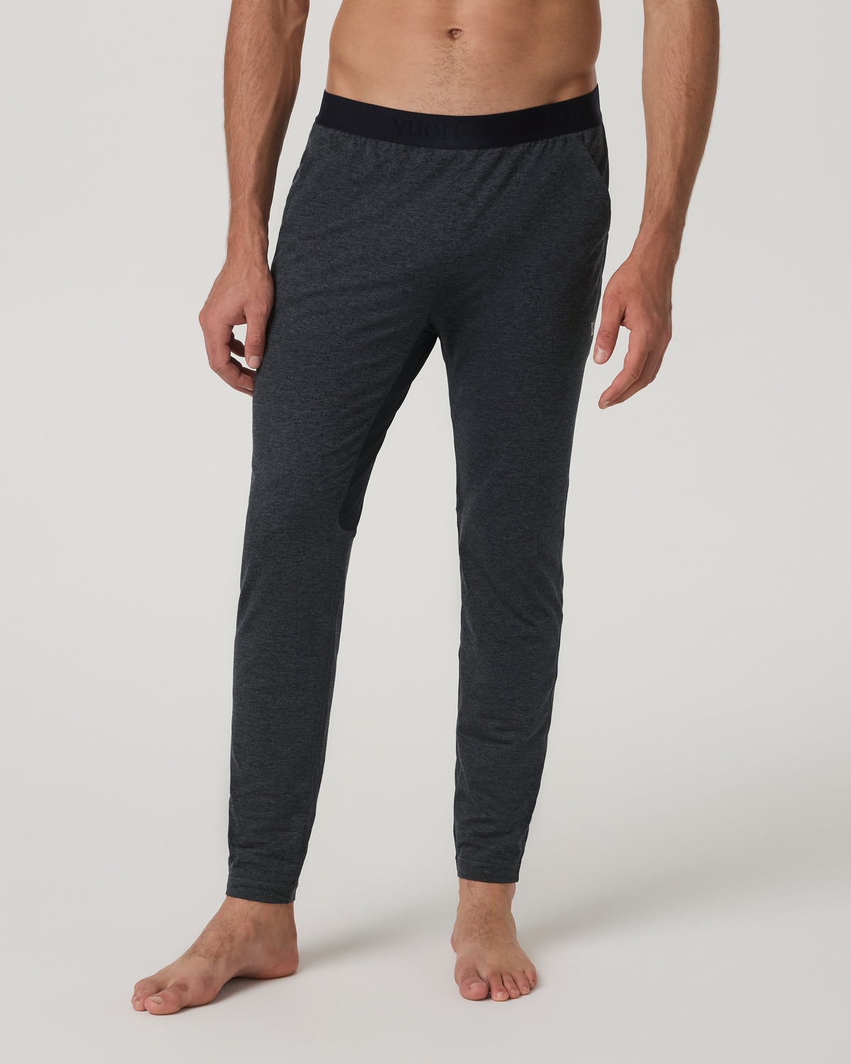 Ponto Baselayer Tight Men's Charcoal Heather Bottoms - Vuori