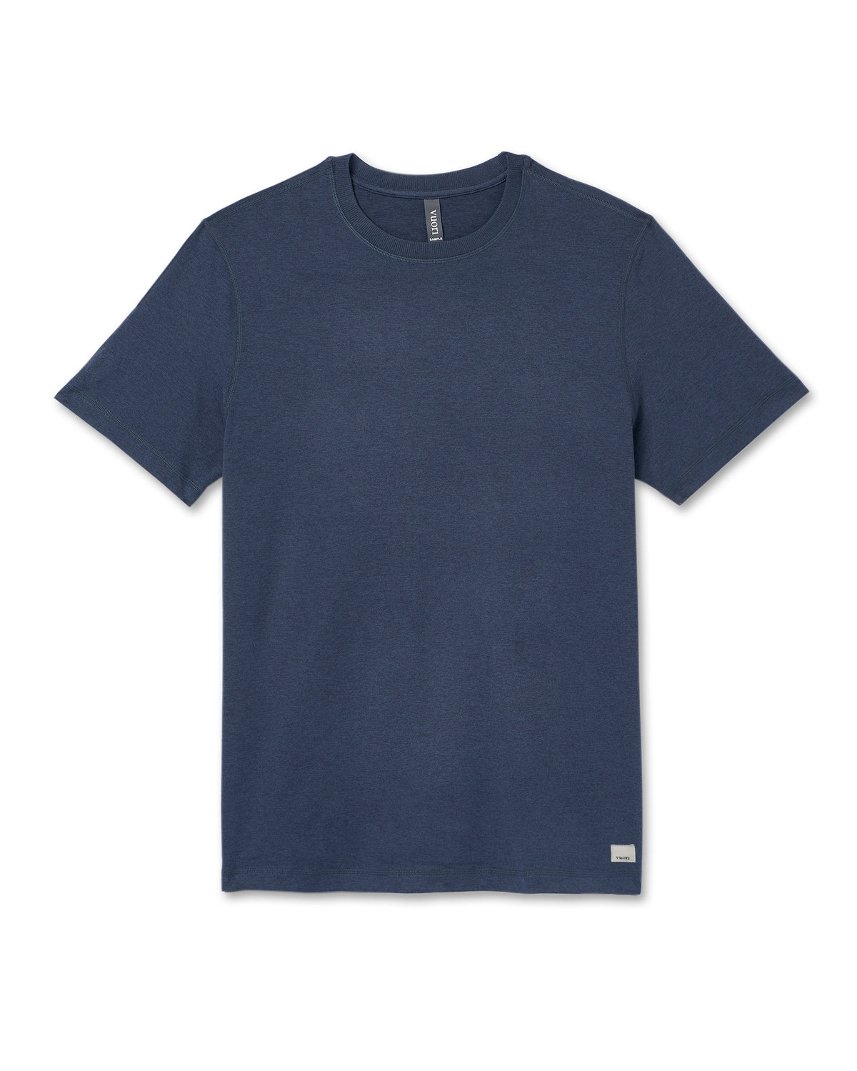 Short Sleeve Ponto Performance Tee Azure Heather - Vuori
