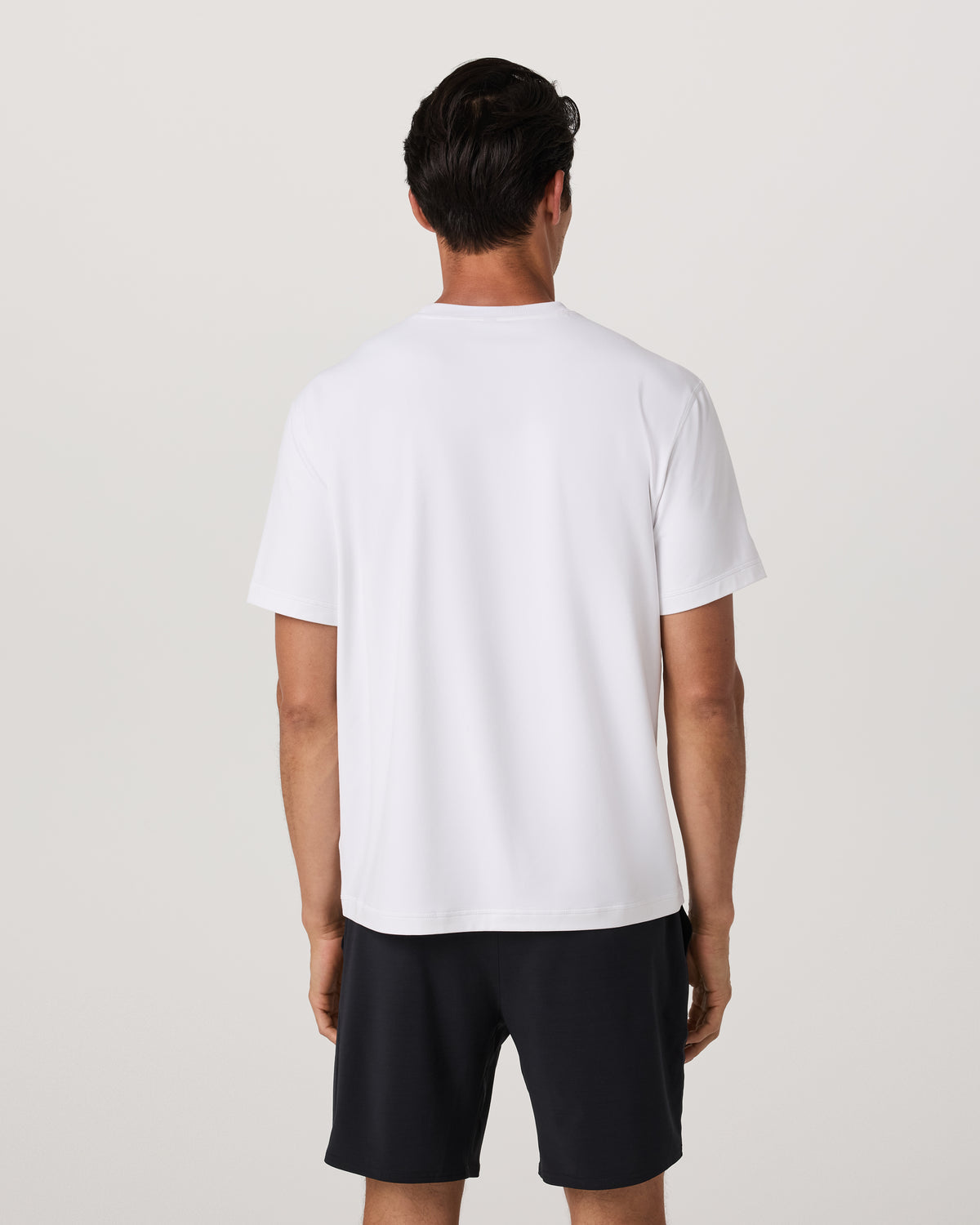 Men's Short Sleeve Ponto Tee - Relaxed White - Vuori