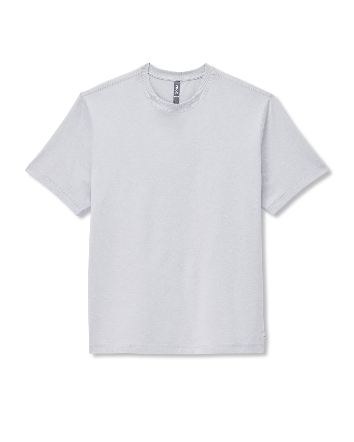 Short Sleeve Ponto Tee - Relaxed Fit Frost Grey Heather - Vuori