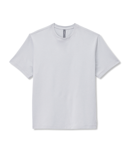 Short Sleeve Ponto Tee - Relaxed Fit Frost Grey Heather - Vuori
